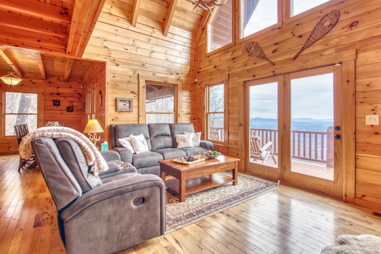 Hawk'S View Log Cabin Lake Lure Exterior foto