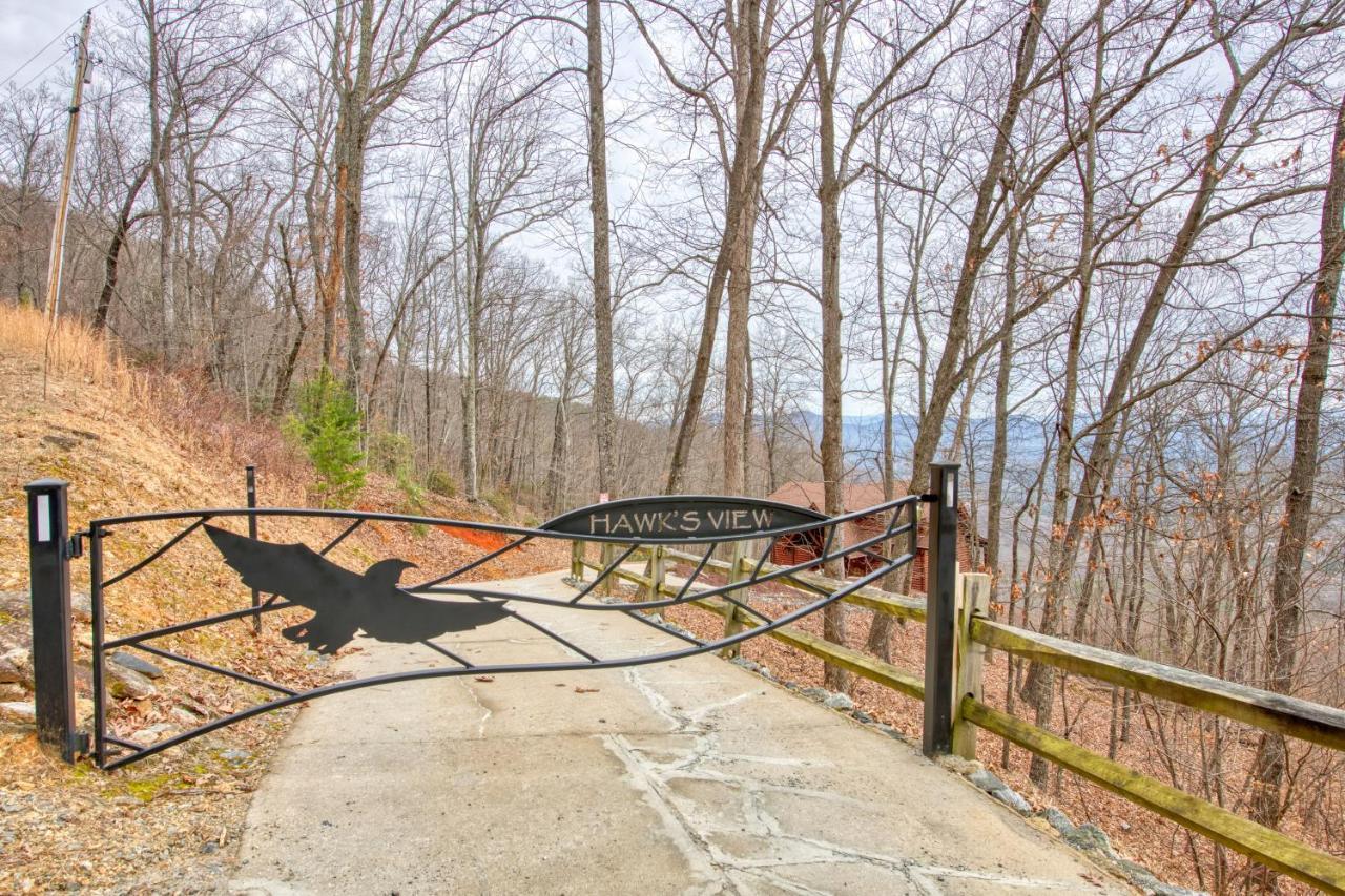 Hawk'S View Log Cabin Lake Lure Exterior foto