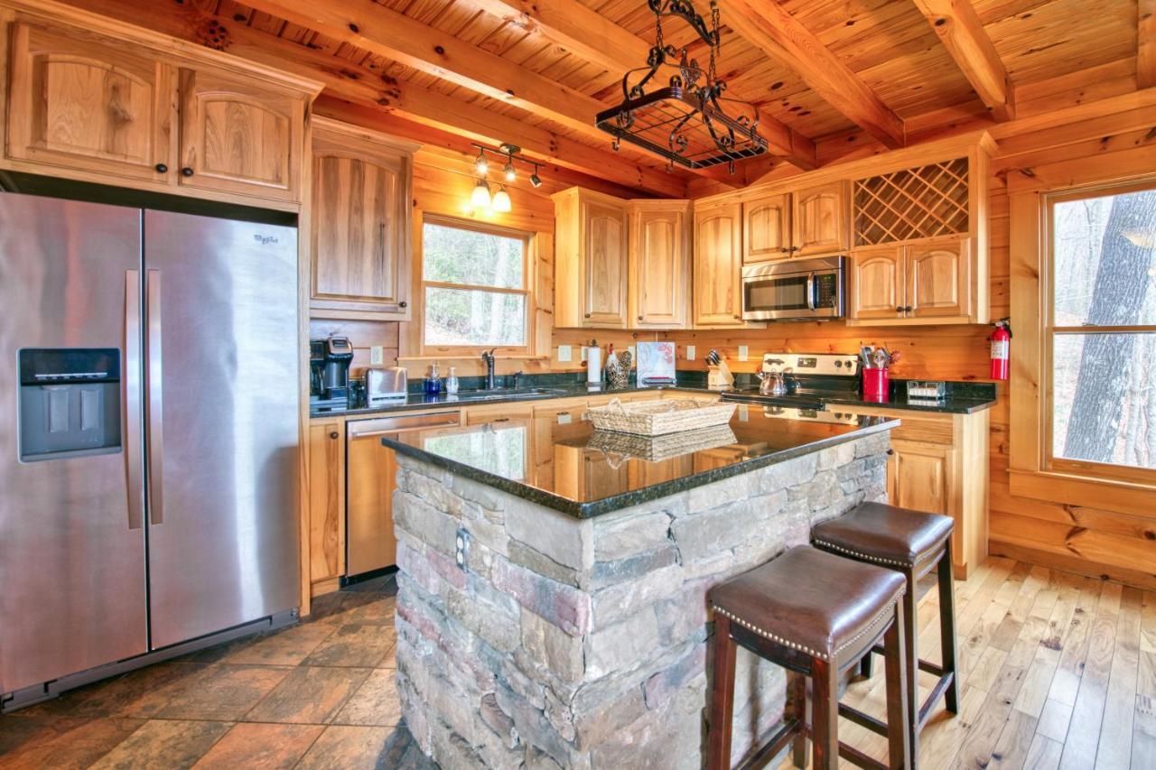 Hawk'S View Log Cabin Lake Lure Exterior foto